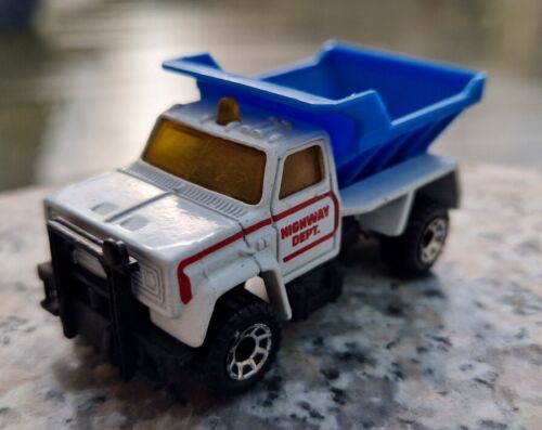 Matchbox Highway Maintenance Truck 1990, Unboxed, Playworn, Gd Condition
