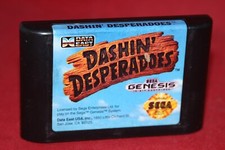 Dashin Desperadoes (Sega Genesis, 1993) Authentic Game Cartridge