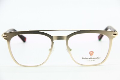 NEW TONINO LAMBORGHINI TL 089 54 GOLD AUTHENTIC EYEGLASSES FRAME