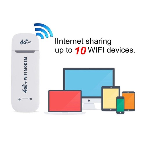 Unlocked 4G LTE WIFI Wireless USB Dongle Stick Mobile Q Hotspot SIM 2022 H8X3 - Photo 6/14
