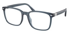 New Polo Ralph Lauren Man Eyeglasses PH2271U 5698 Shiny Transparent Blue 53mm