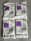 simplehuman Code B Custom Fit Liners, Trash Bags 6 Liter / 1.6 Gallon, 120 Count