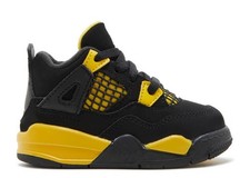 Jordan 4 Retro Thunder 2023 TD Size 2C, DS BRAND NEW