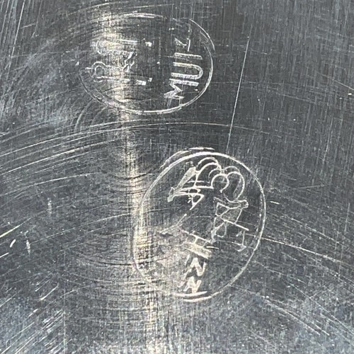 Zinnteller Monogramm, F. J. Strauß, Bayrischer Ministerpräsident Rarität.1978 - Bild 7 von 14