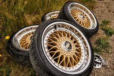 Bbs Rc090 Wheels 4 Lug Conversion Gold Faces Polished Lips E30 Fitment Bbs Rc090 Wheels 4 Lug Conversion Gold Faces Polished Lips E30 Fitment