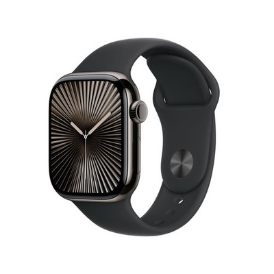 Apple Watch Series 10 GPS + Cellular, 42 mm Titangehäuse Schiefer, #1907371