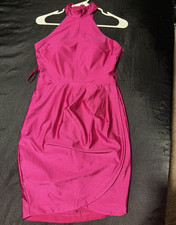 Blondie Nites Juniors 3 Pink Solid Halter Sle...