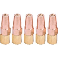 Oxy Propane Welding Tip Set 5 Brass Nozzles for H016 Torch Use for Metalwork