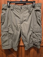 Boy Scout Of America Short Adult Medium Green BSA Supplex Nylon Cargo Drawstring