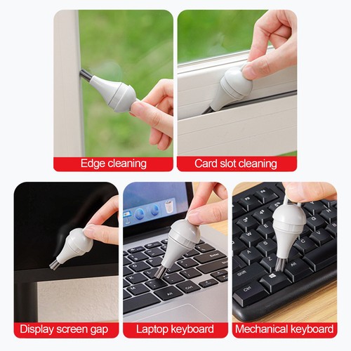 Non-damaging Brush Brush Heads Cleaner Brush Keyboard Cleaner - Afbeelding 3 van 11