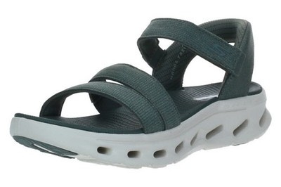 Skechers GO WALK GLIDE-STEP 2.0 SANDAL ELLA Damen Sandalen 141269 OLV Grün