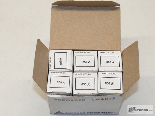 Neu-OVP: Amprobe Instrument 850A Recorder Charts Box mit 6 Stück - Picture 4 of 5