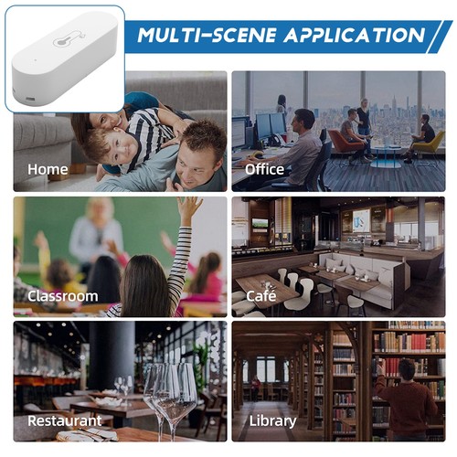 2X(Sensor Conectividad Aplicación Fácil de Usar Wifi Temperatura y Humedad6929 - Imagen 5 de 7