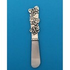 Basic Spirit Butterfly Butter Spreader Knife, 4.5", Lead-Free Pewter, Kitchen Gi