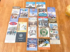 Lot Of 17 Northeast Ski Resort Trail Maps Dartmouth Magic Black Jay Ragged Etc