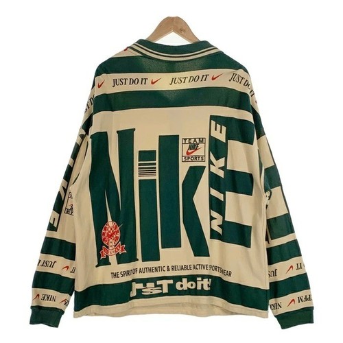 Polo manica lunga Nike x Cactus Plant Flea Market taglia L CPFM squadra sport NUOVA RARA - Foto 4 di 7