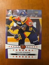 DYLAN STROME 2014 2015 Leaf ITG Hockey Rookie Purple 1/5 Washington Capitals 