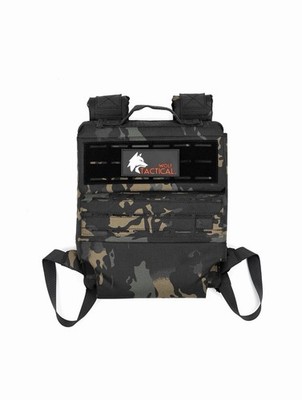 WOLF TACTICAL Weighted Backpack Rucking Backpack for Weight Plates Rucksack f...