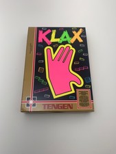 Klax NES Box Only Very Good (Nintendo Entertainment System, 1990) Tengen