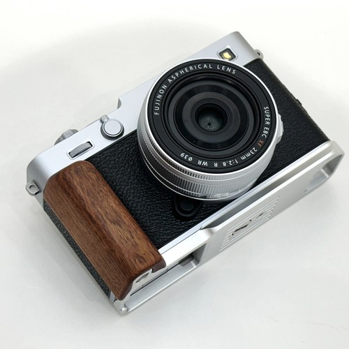 Wood Camera Hand Grip Handle L QR Plate for Fujifilm XE5 X-E5 Camera - Picture 36 of 39