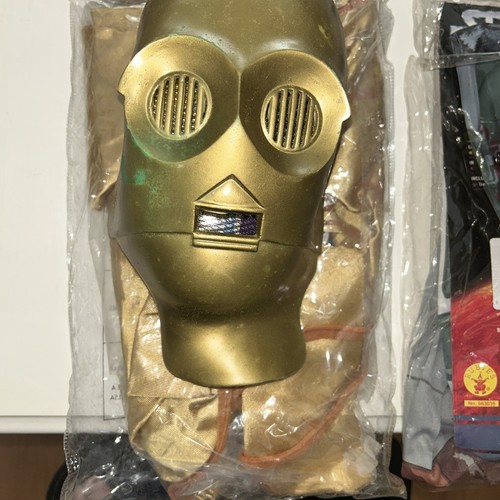 RUBIE’s Star Wars Y Costume LOT OF 4w Clone Trooper & Amidala no mask BOBA C3-PO - Picture 2 of 17