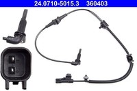 ATE Sensor, Raddrehzahl U.A. FüR Chevrolet, Opel, Saab