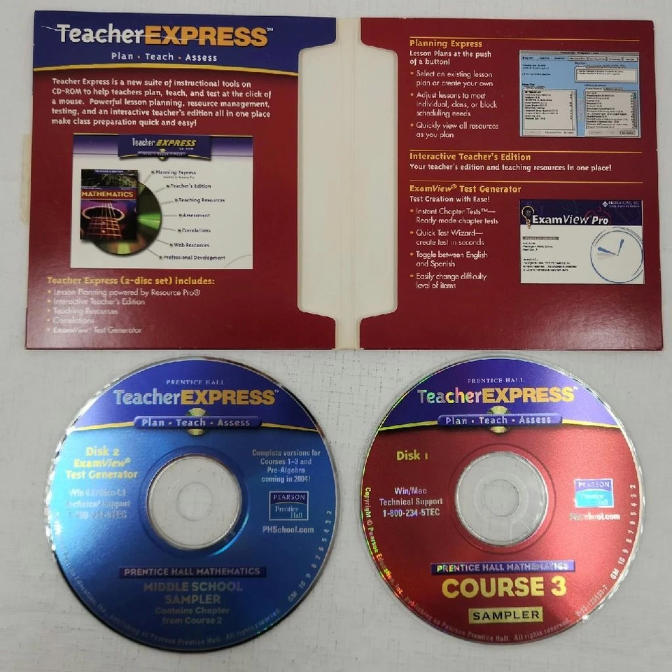 Prentice Hall Teacher Express Sampler Mathematics Course 3 CD-ROM - Image 4 of 4