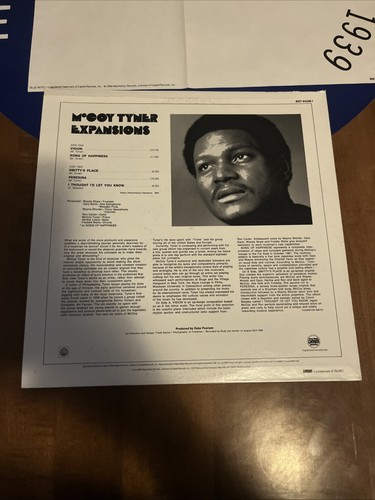 McCoy Tyner "Expansions" Jazz LP Blue Note BST 84338 Liberty Stereo - Foto 3 di 5