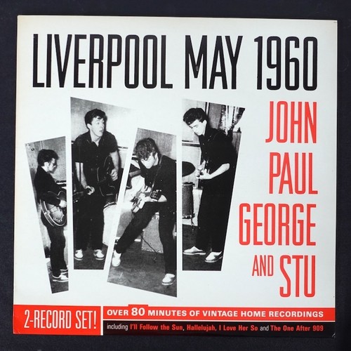 John Paul George und Stu Liverpool Mai 1960 2Lp M5-6001 Schloss