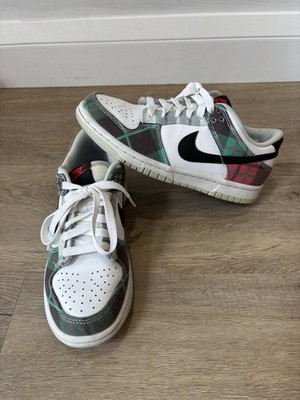 Nike Tartan Christmas Dunks Turnschuhe Kinder Junior Schuhe