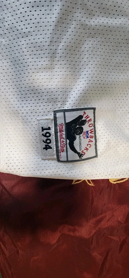 Camiseta Mitchell & Ness 1994 de los Miami Dolphins Dan Marino #13 de la NFL talla 52 blanca Foto 2 de 4