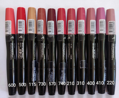 Manhattan Lasting Perfection 16H transferfeste Lippenfarbe - verschiedene Farbtöne