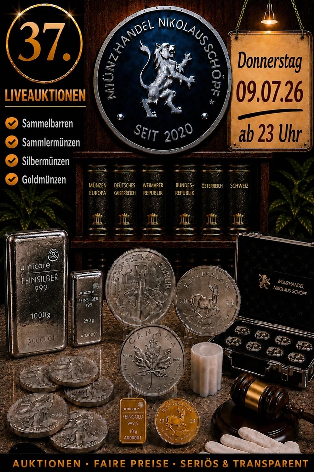 Donnerstag Abend Life-Auktionen!