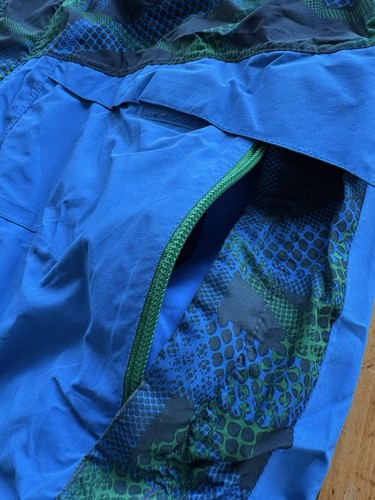 Northface Nylon Hooded Jacket Boys Size XL Blue - Picture 6 of 16