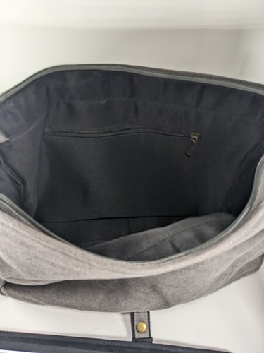 Large Canvas Messenger Bag "Third Day Final Tour" Gray Timbuk2 Crossbody Strap - Picture 6 of 12