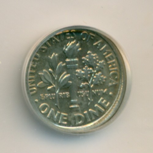 2005 P Roosevelt Dime Error Partial Collar MS65 ICG - Picture 4 of 4