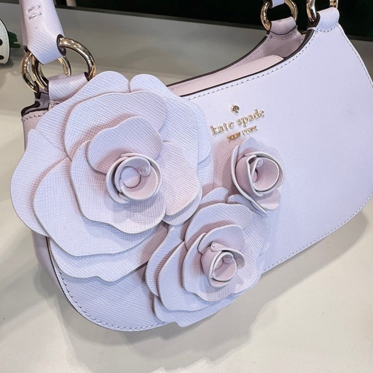 大人気セット Kate Spade KK970 ローズバッグ+KK972 ポーチ 紫 s-l1200.jpg
