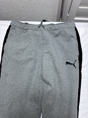 PUMA Men's Stretchlite Training Sweatpants Pants GRAY Medium M - Picture 4 of 9
