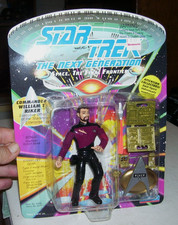 1992 Playmates Star Trek The Next Generation Commander William Riker - 6014- New