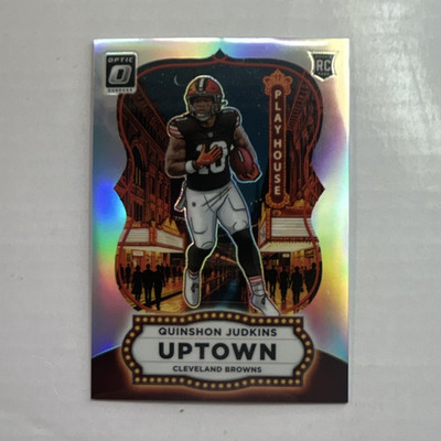Panini 2025 Donruss Optic Football Uptown Quinshon Judkins RC Case Hit, SSP