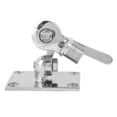 38mm/1.50in 316 Antenne VHF Marine En Acier Inoxydable Double Réglable Base - Afbeelding 8 van 10