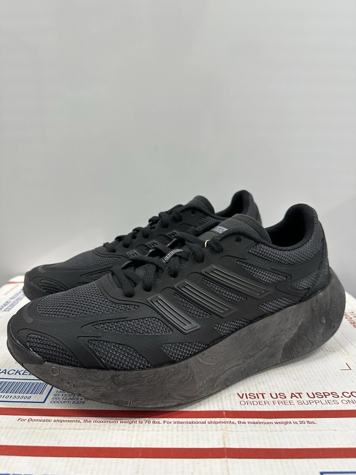 Adidas Adizero Aruku ‘Black Carbon’ JH7772 Size 7.5