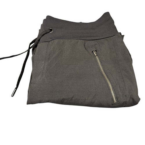 Athleta Hose schwarz Damen 8 Trekkie North Jogger leicht Outdoor Taschen