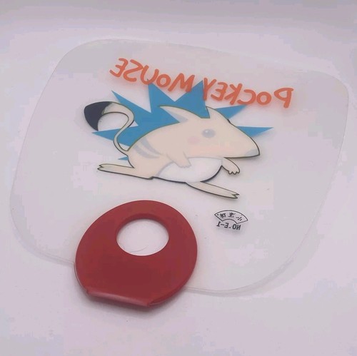 Japanese Pokemon Pokey Mouse Hand Fan Paddle Rare Made In Japan Pikachu & Friend - Picture 3 of 15