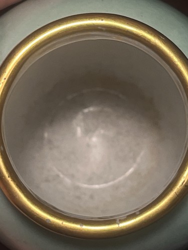 Antike Limoges J Buret handbemalte Porzellan Vase Paar Szene signiert Prinz - Bild 16 von 16