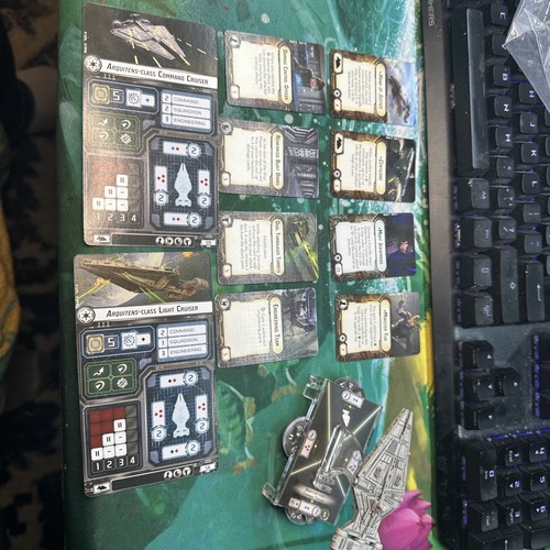 Star Wars: Armada - Imperial Light Cruiser Arquitens Expansion Used and Complete