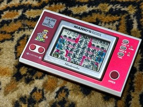 Nintendo Game and Watch Mario's Cement Factory ML-102, 1983 Tested New Battery