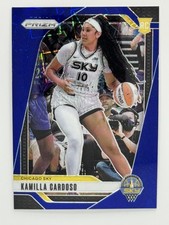 Kamilla Cardoso 2024 Panini Prizm WNBA Blue Velocity #93