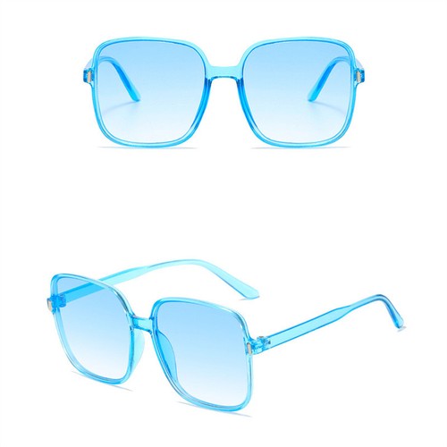 Rice Nail Square Gradient Color Sunglasses Women Trendy Anti-UV Retro Sunglasses - Bild 6 von 13