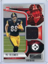 2021 Panini Playbook PAt Freiermuth #RMA-PFR RC Mem.